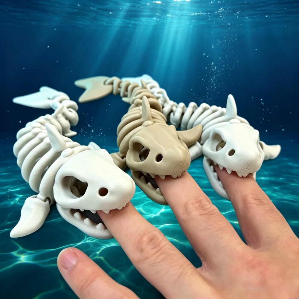 Marine Aquarium For Sale - Dekorasi Akuarium Kerangka Hiu, Ornamen Berartikulasi,