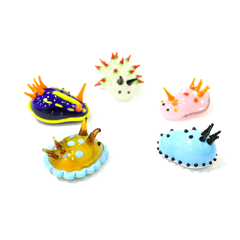 Marine Aquarium Japan - Patung kecil moluscs laut Mini lucu