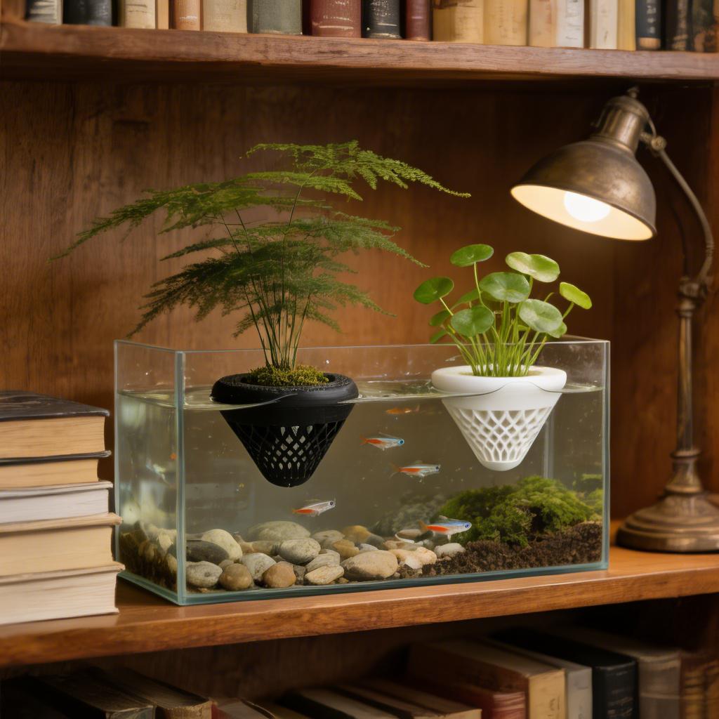 2 Buah Tempat Tanaman Akuarium - Marine Aquarium For Sale ulasan dan harga
