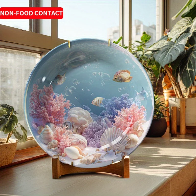 Piring & Dekorasi Dinding Akua - Marine Aquarium Home ulasan dan harga
