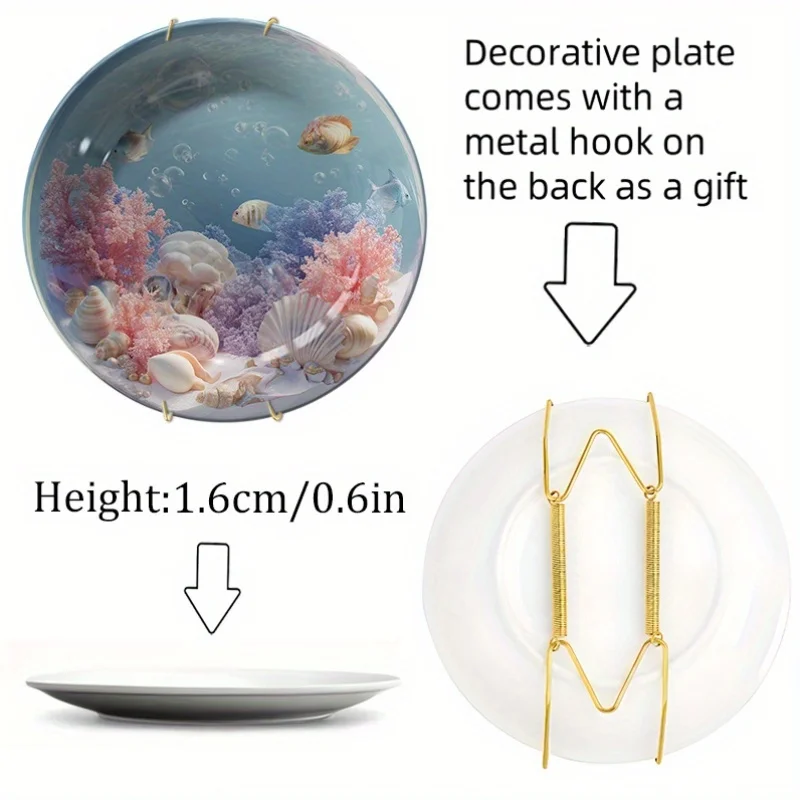 Piring & Dekorasi Dinding Akua - Marine Aquarium Home ulasan dan harga