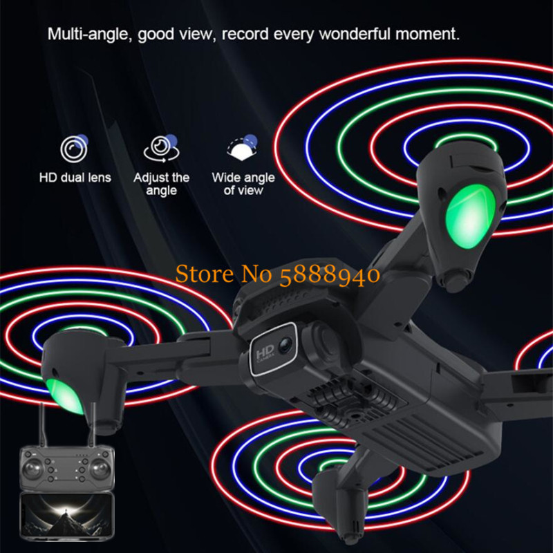 Drone RC WIFI FPV Kamera Ganda - Overflow Box Dual ulasan dan harga