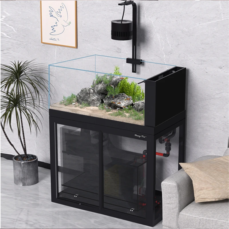 Akuarium Ikan Kaca Tanpa Bingk - Marine Aquarium Home ulasan dan harga