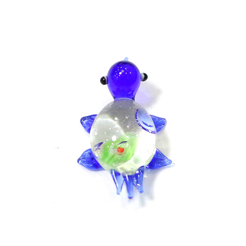 Patung Kura-Kura Kaca Mini Bua - Marine Aquarium Japan ulasan dan harga
