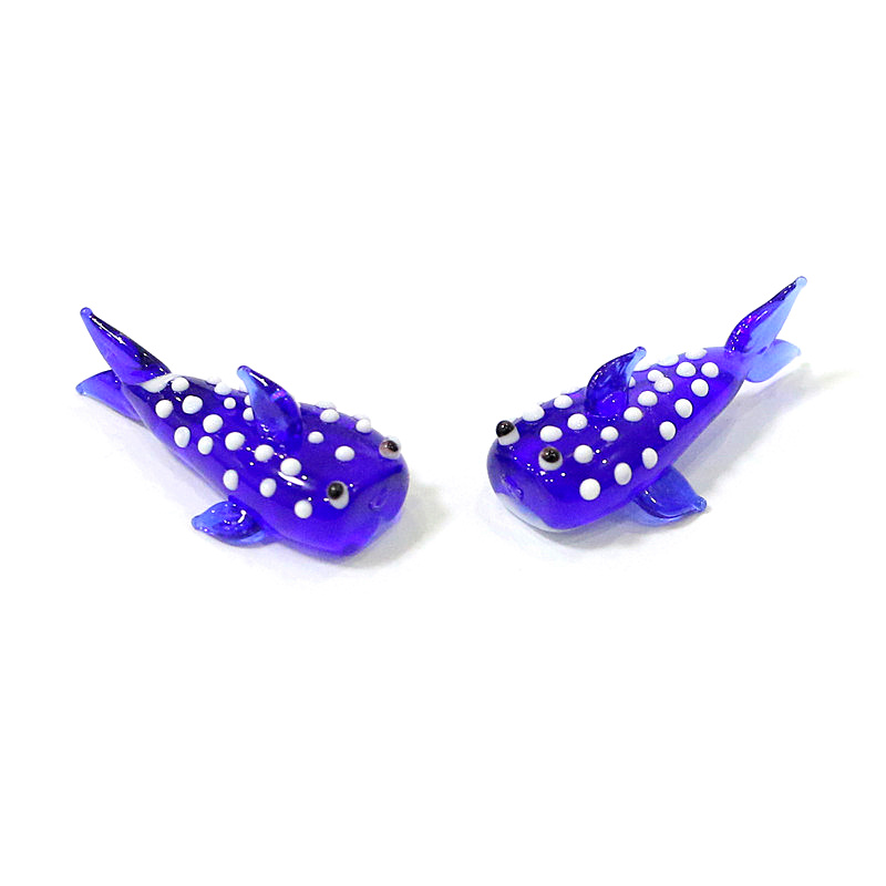 Patung Hiu Kaca Miniatur, Orna - Marine Aquarium Japan ulasan dan harga